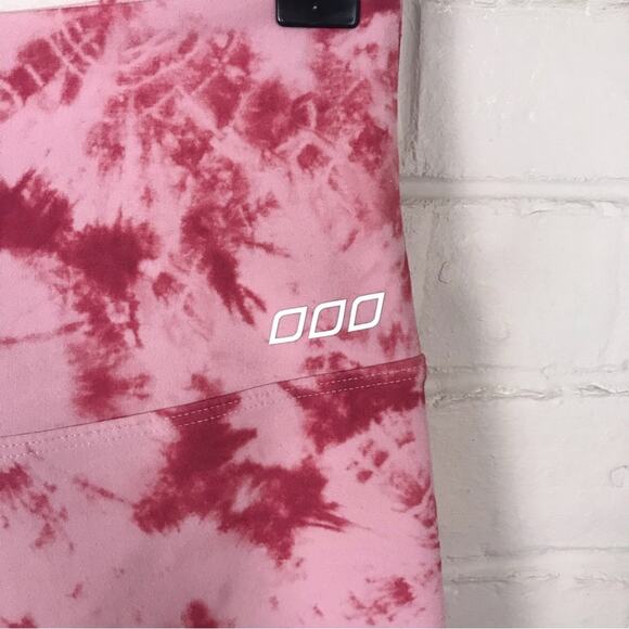Lorna Jane Pink Tie Dye Activewear Leggings - Picture 2 of 8